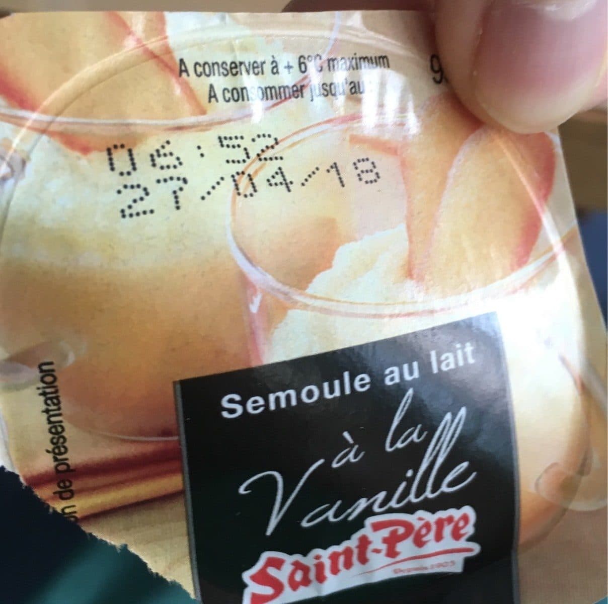 Open Food Facts Semoule packshot