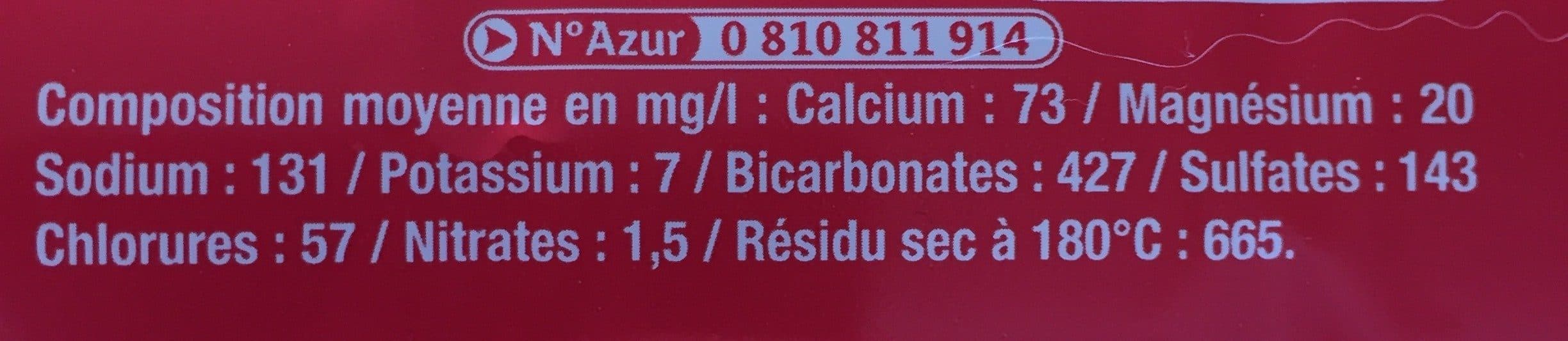 Carola CAROLA Rouge Fortement Pétillante PET 1,25L packshot