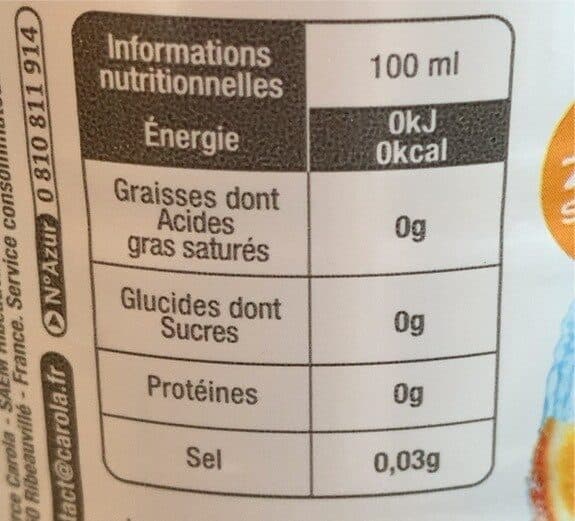 Carola Carola pétillante pamplemousse/orange packshot