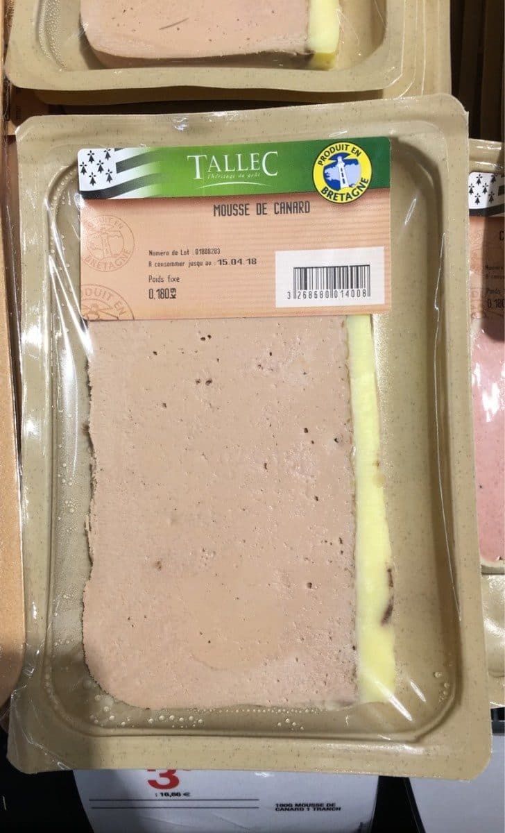 Tallec Mousse de Canard au Porto packshot