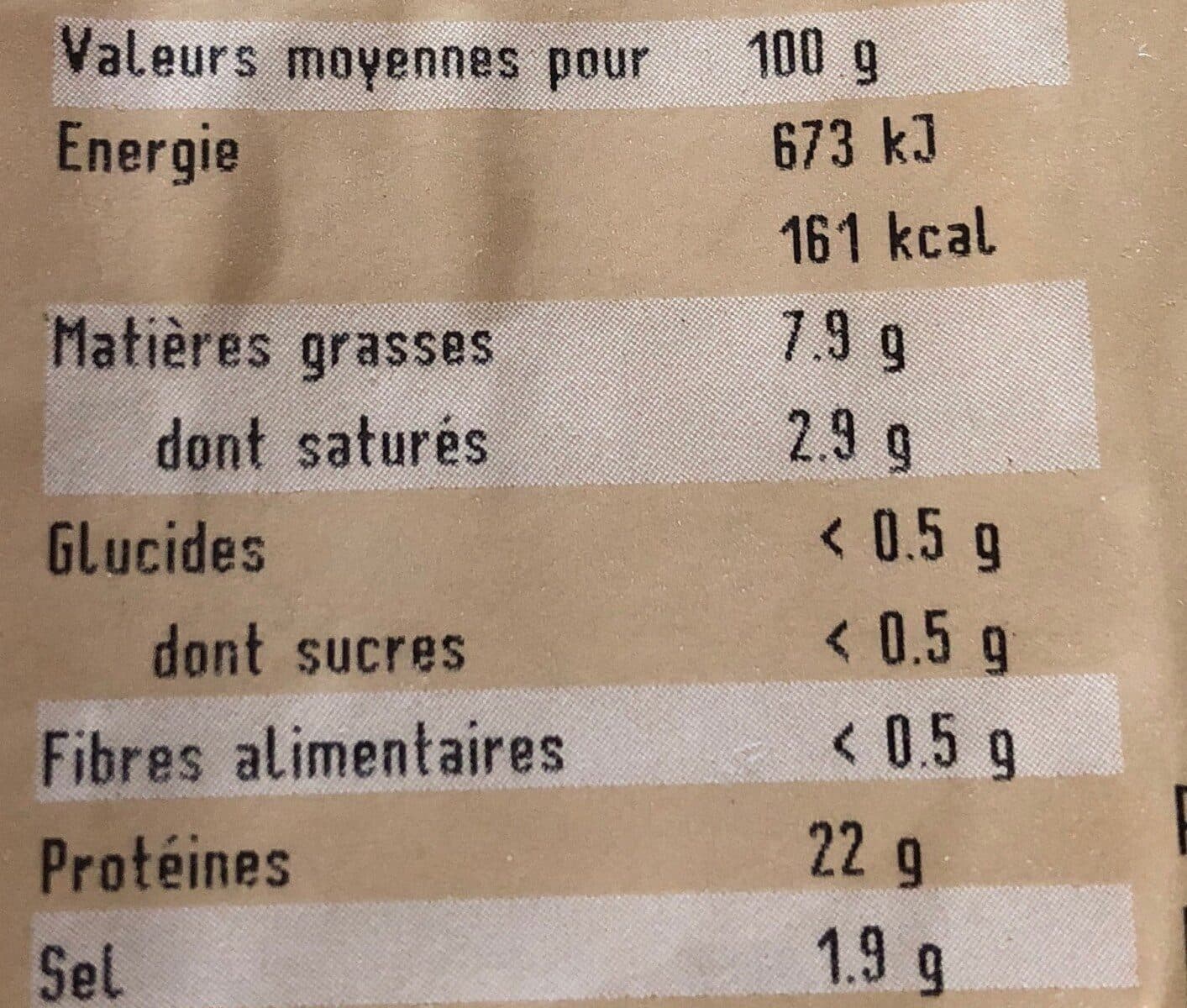 Tallec Jambon à l'ancienne cuit au torchon packshot