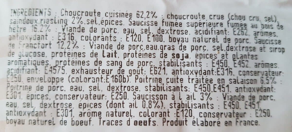 Tallec Choucroute garnie au riesling packshot