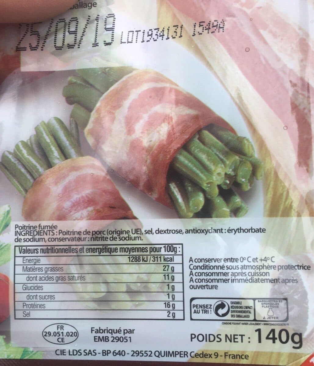 Le mutant Poitrine Tranches Fines Fumée, 10 tranches packshot
