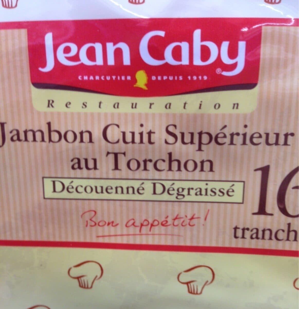 Open Food Facts Jambon Cuit DD Supérieur Sous Athmosphère packshot