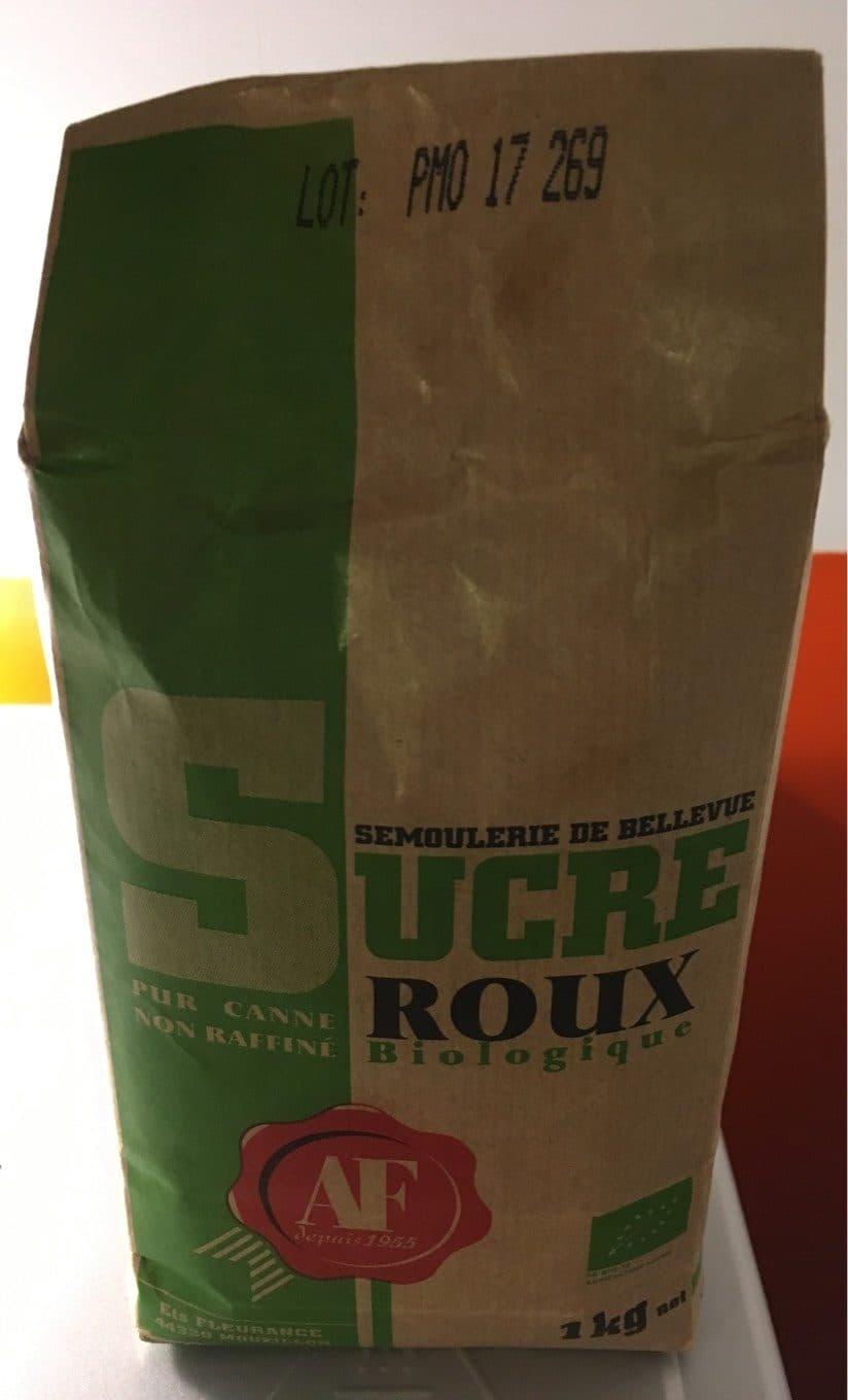 Plaisance Bio Sucre roux biologique packshot