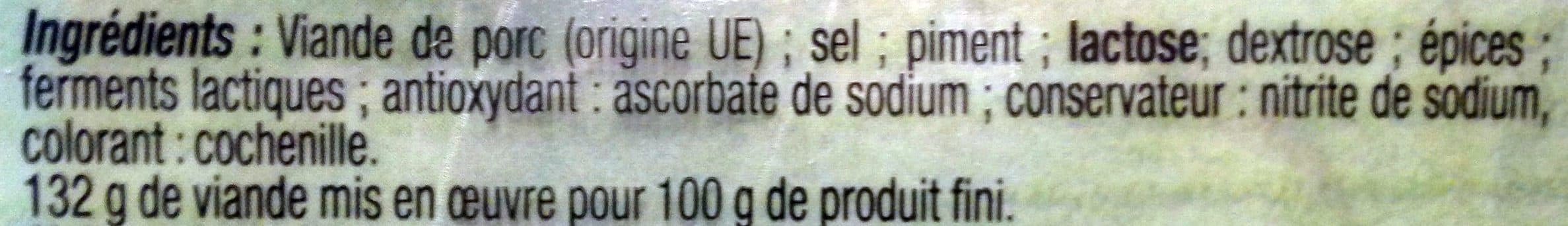 Les Extra Fines du Forez Chorizo packshot