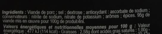 Savoureux Tranchés Bacon packshot