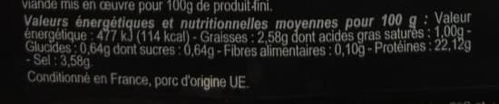 Savoureux Tranchés Bacon packshot