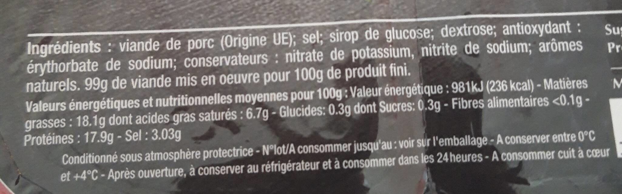 Grand frais Allumettes fumées packshot