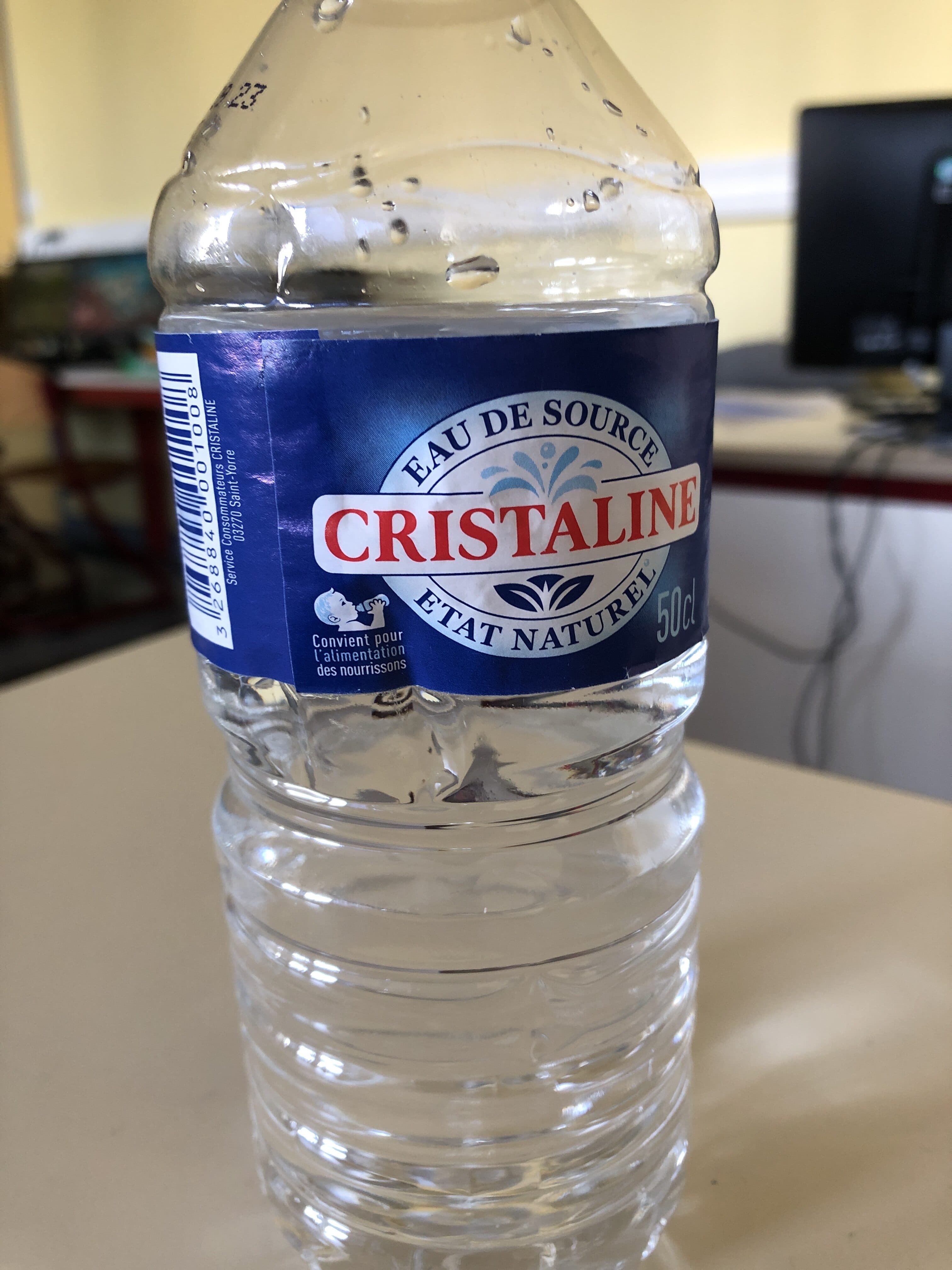 Cristaline CRISTALINE Eau De Source 0.5L packshot