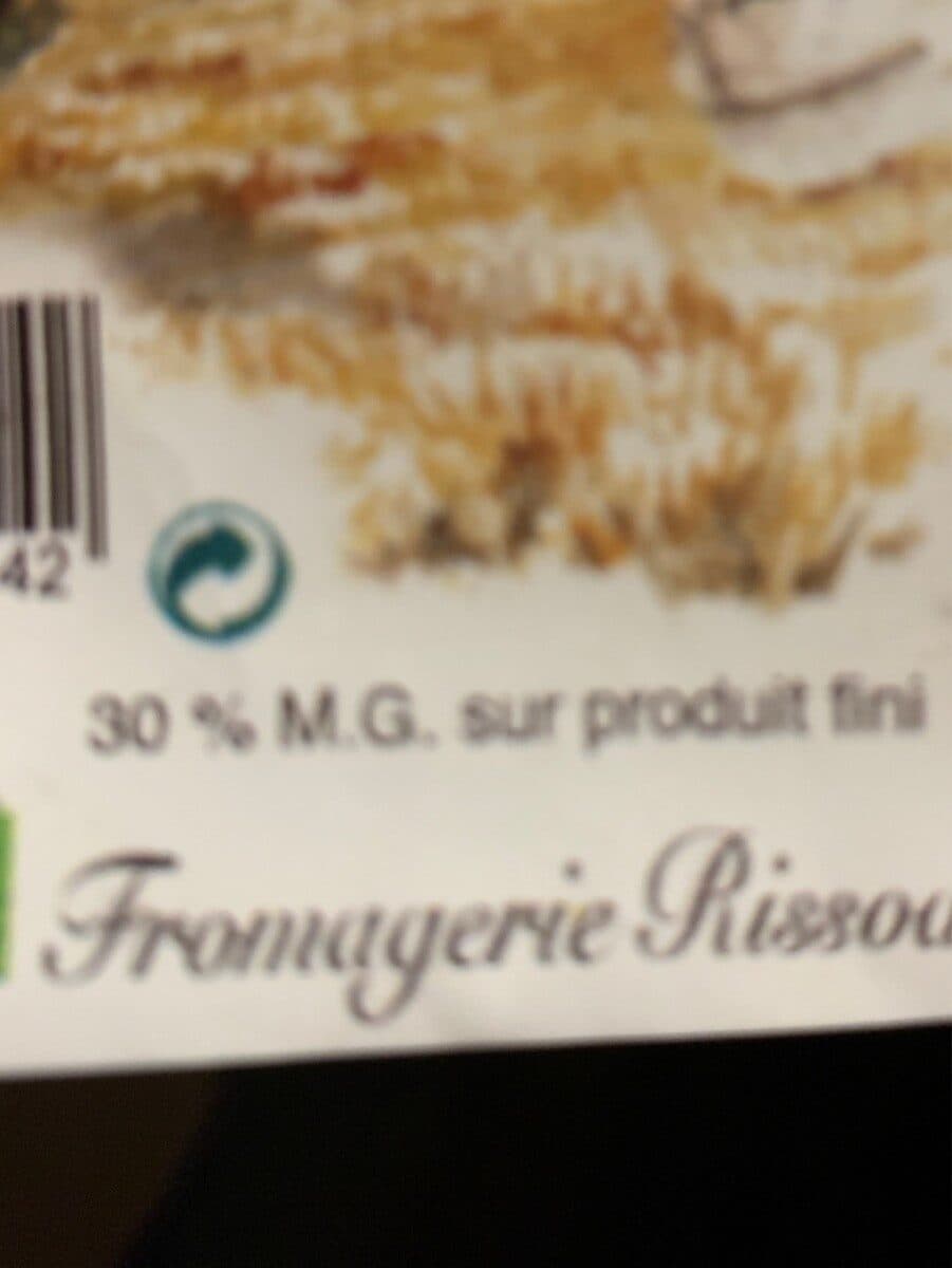 Fromagerie Rissoan Tomme de lozere brebis packshot