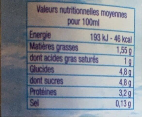 Fromagerie Rissoan Lait de lozere packshot