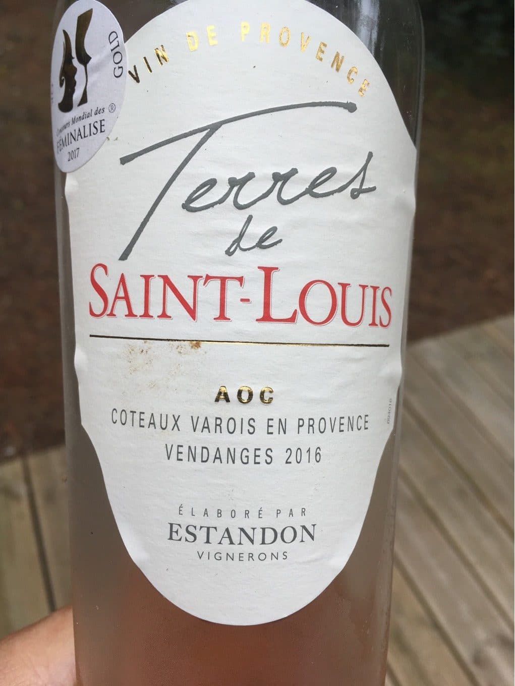 Coteaux nantais Vin Rosé Terres De Saint Louis, Côteaux Du Varois 2011 packshot