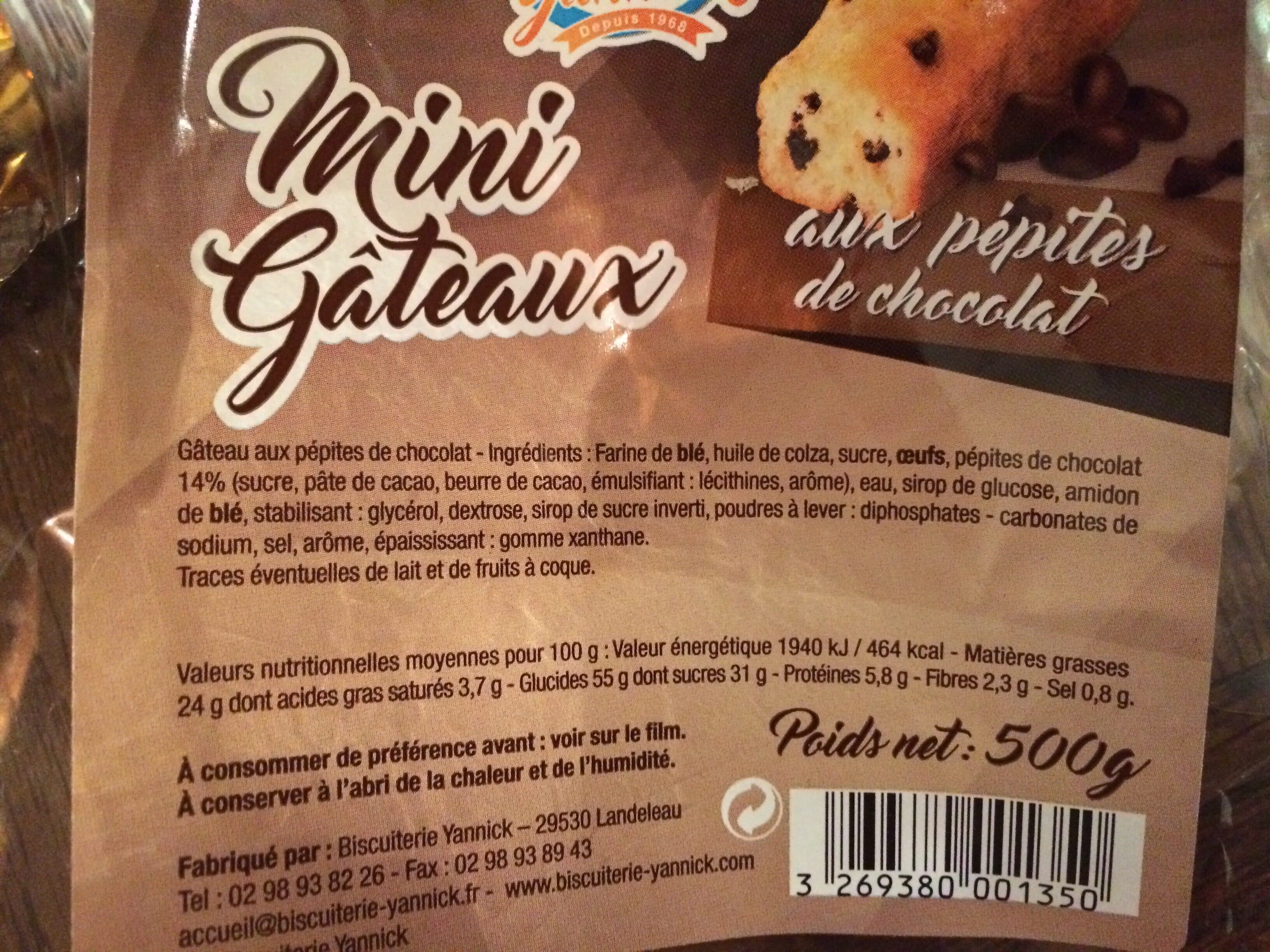 Biscuiterie yannick Mini Fourres packshot