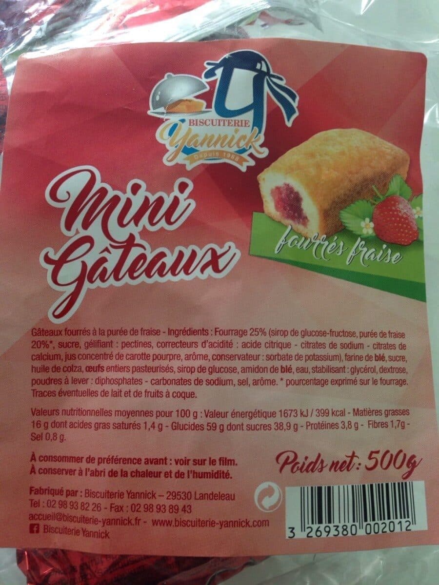 Open Food Facts Mini gâteaux packshot