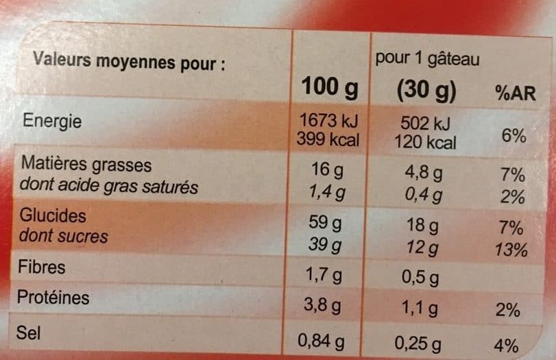 Biscuiterie Yannick Fourrés fraise packshot