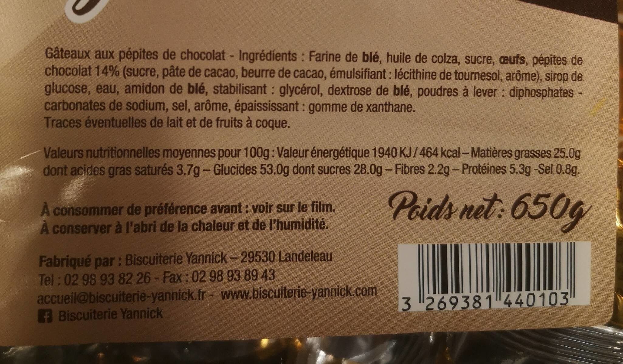 Biscuiterie Yannick Mini fourrés packshot