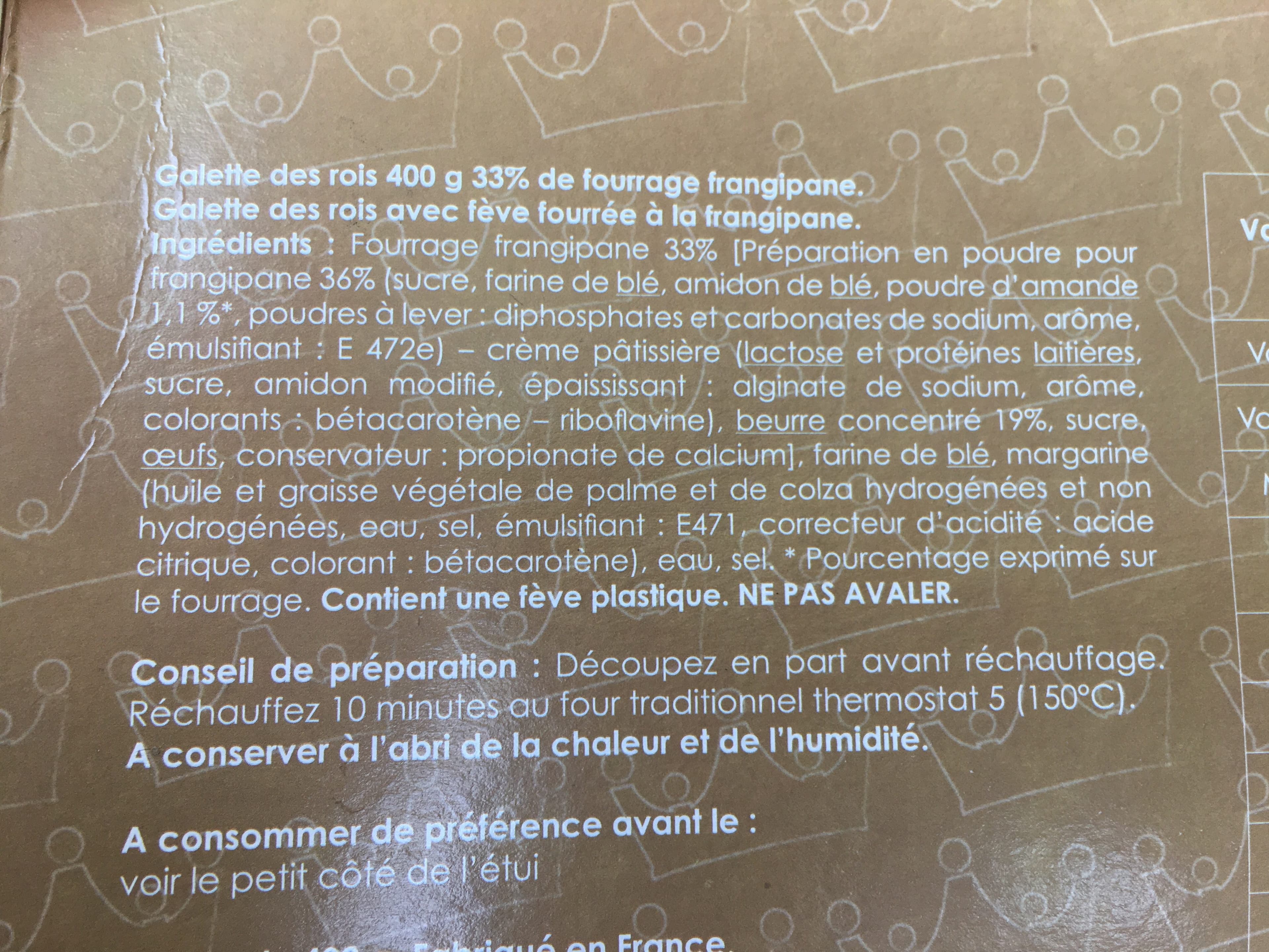 Biscuiterie Yannick Galette des Rois packshot