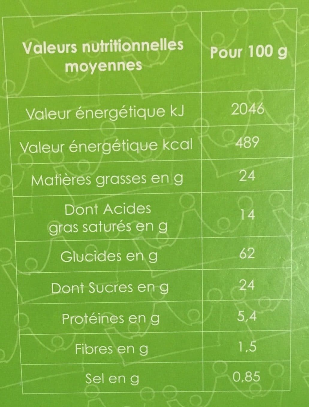 Biscuiterie Yannick Galette des Rois fourrage Pomme packshot