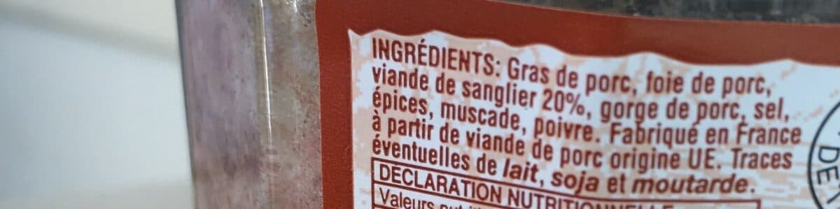 Jean Brunet Terrine de sanglier packshot