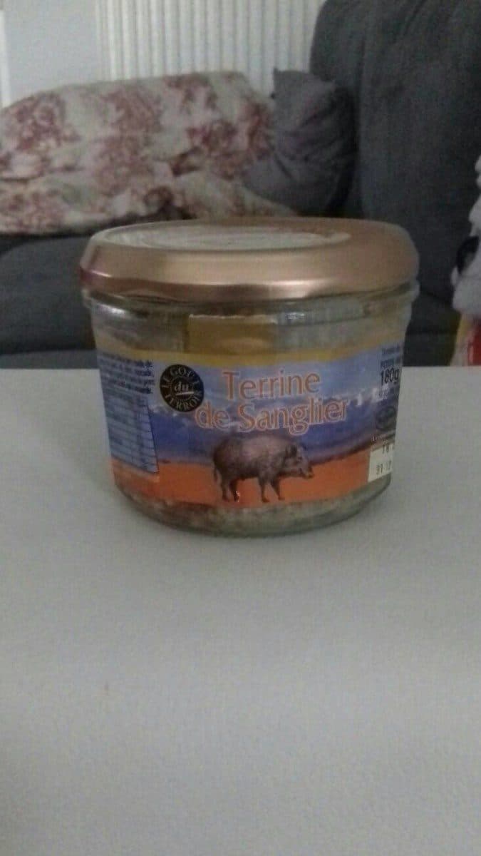 Open Food Facts Terrine de sanglier packshot
