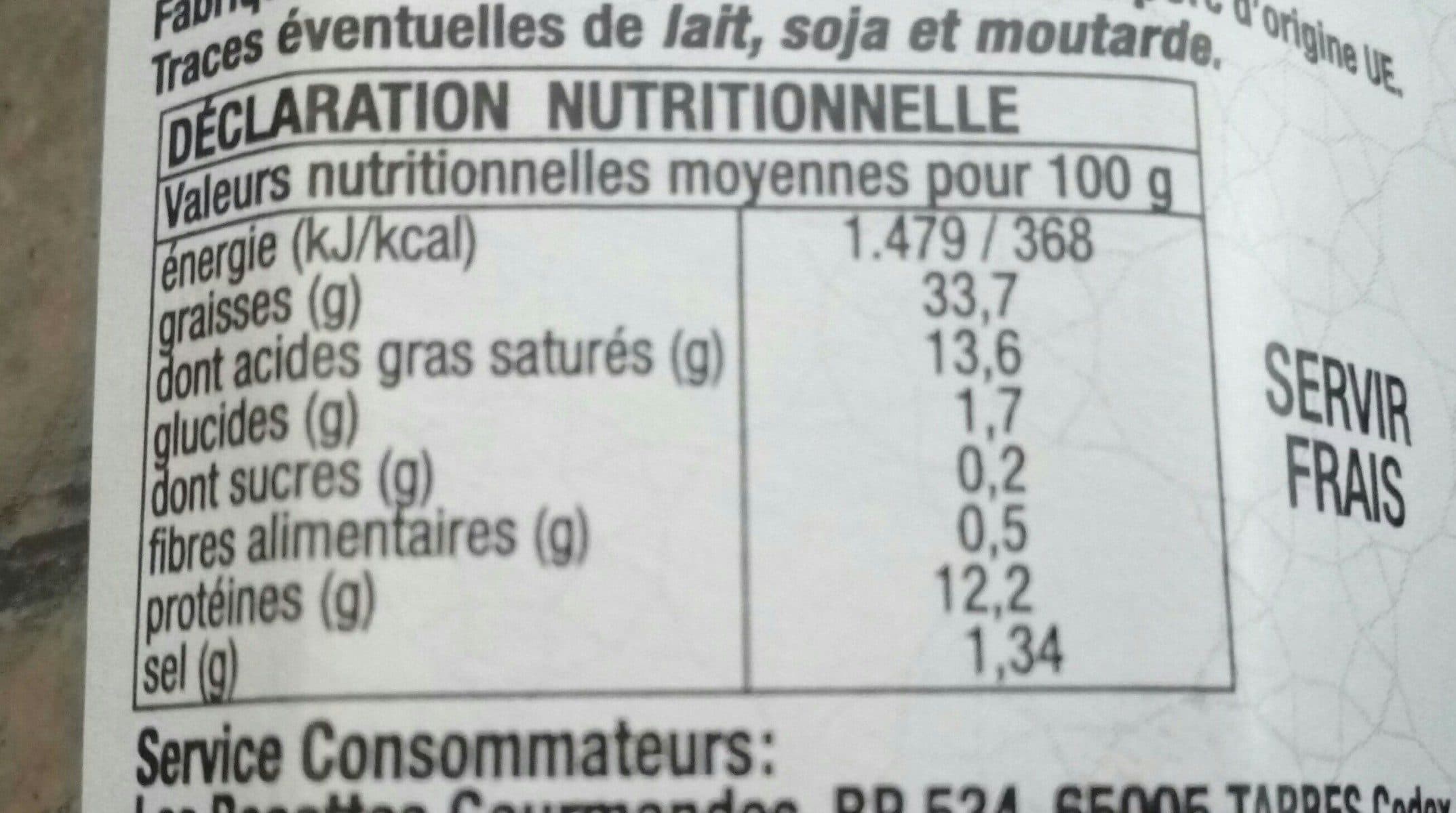 Open Food Facts Foie de volaille packshot