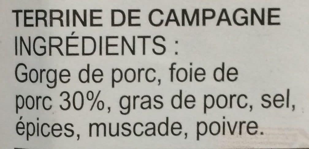 Jean Brunet Terrine de Campagne packshot
