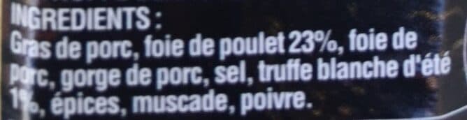 Jean Brunet Foir de volaille a la truffe blanche packshot