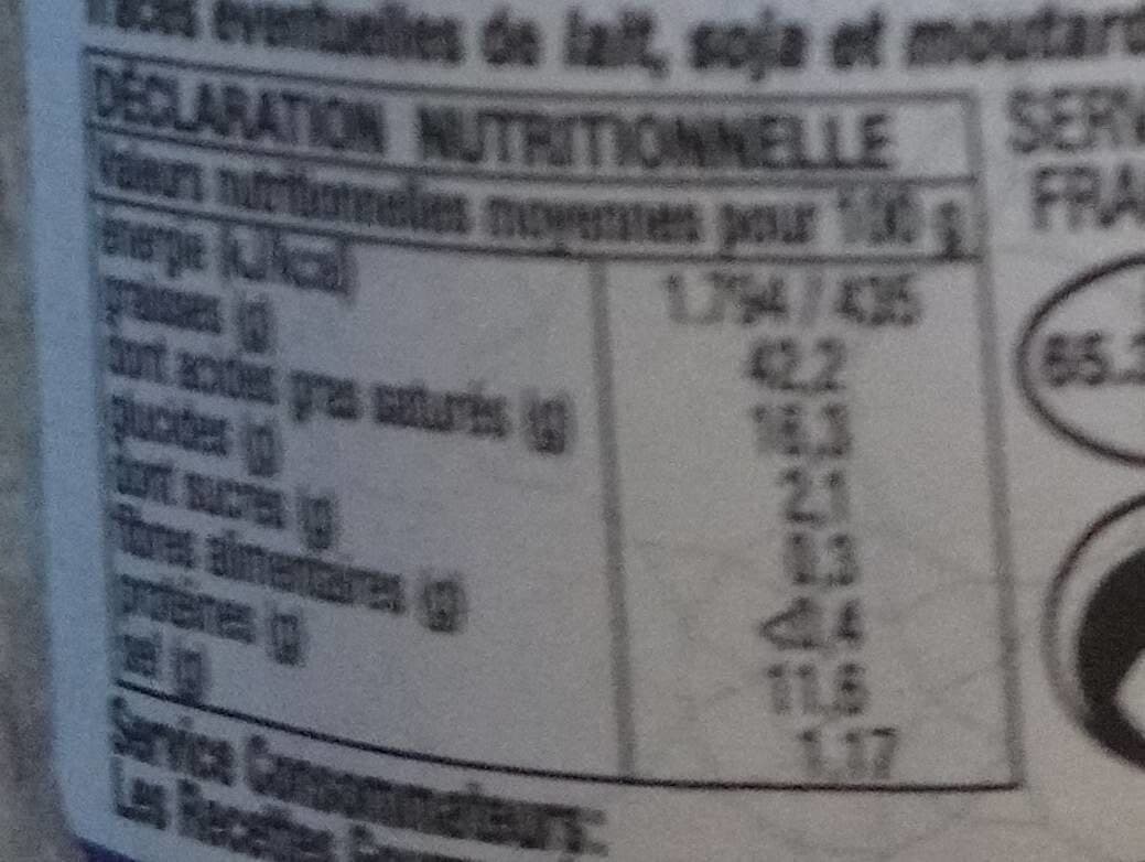 Open Food Facts Terrine de campagne aux éclats de châtaignes packshot