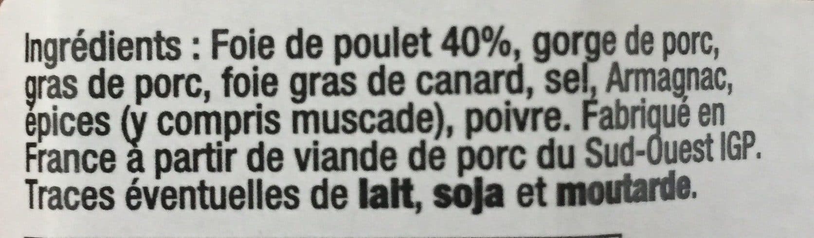 Jean Brunet Terrine du val d'adour packshot