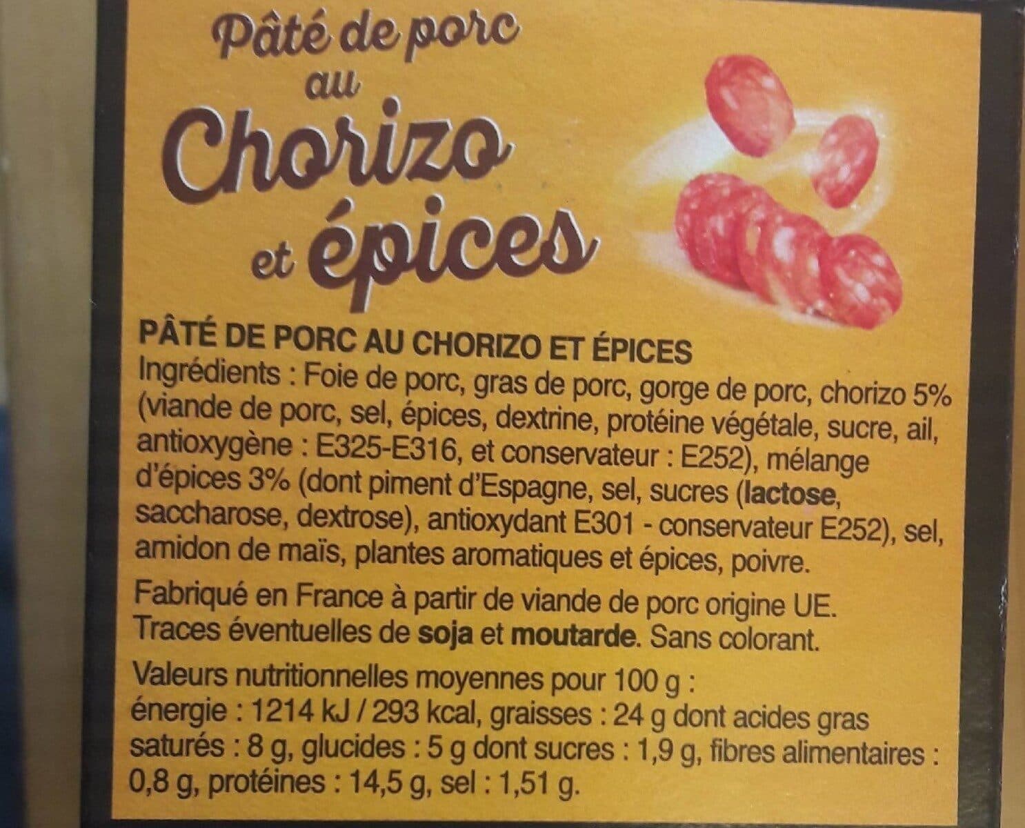 Jean Brunet Apermix chorizo packshot