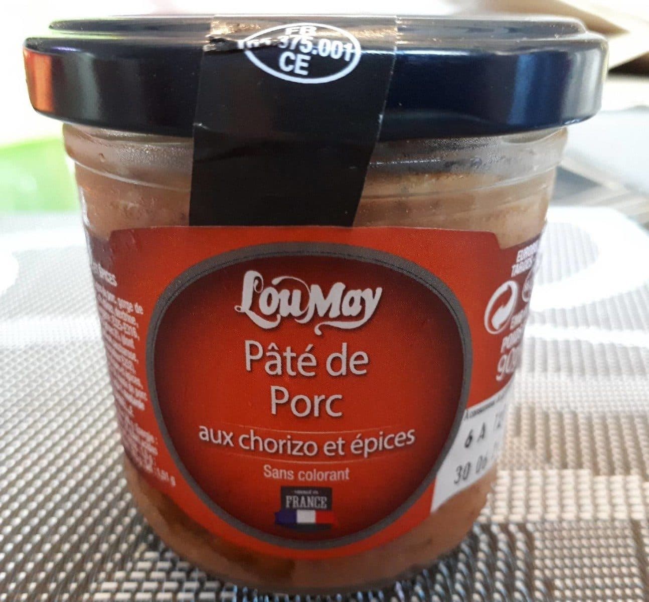 Open Food Facts Pâté de Porc packshot