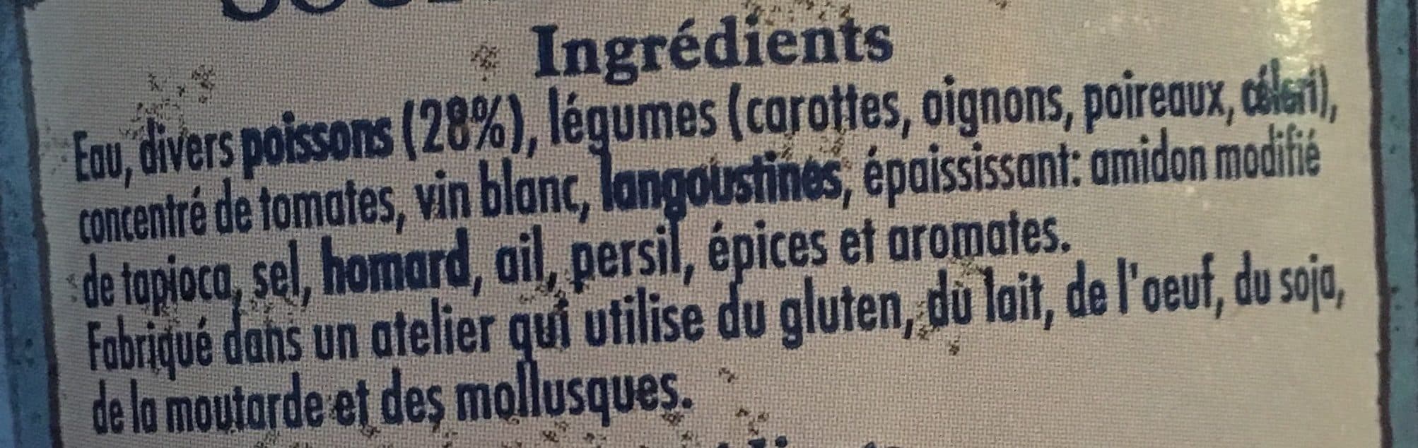 Gastrocéan Soupe de poissons packshot
