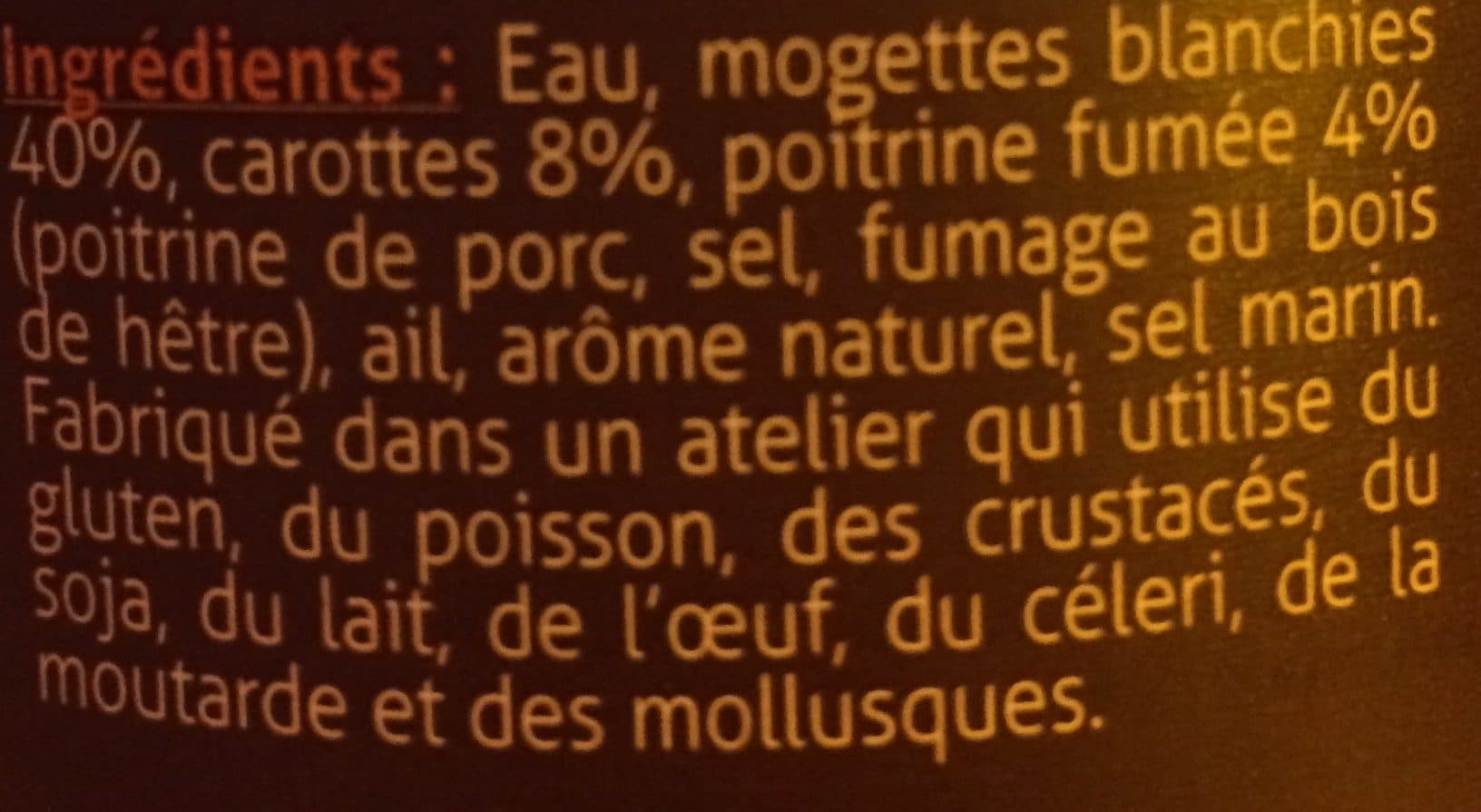 Gastromer Mogettes cuisinées à l'ancienne packshot