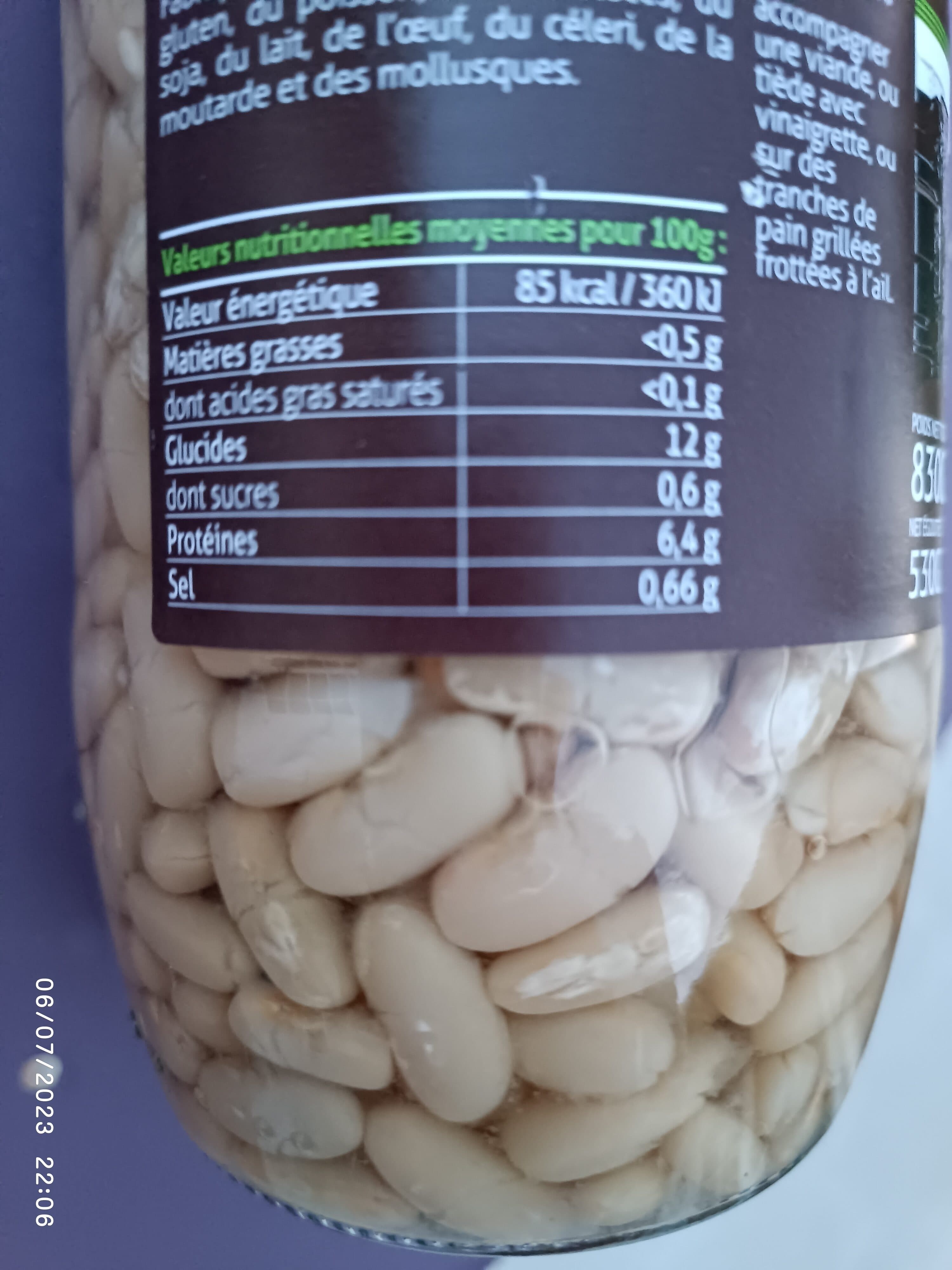 Gastromer Mogettes cuisinées à la paysanne packshot