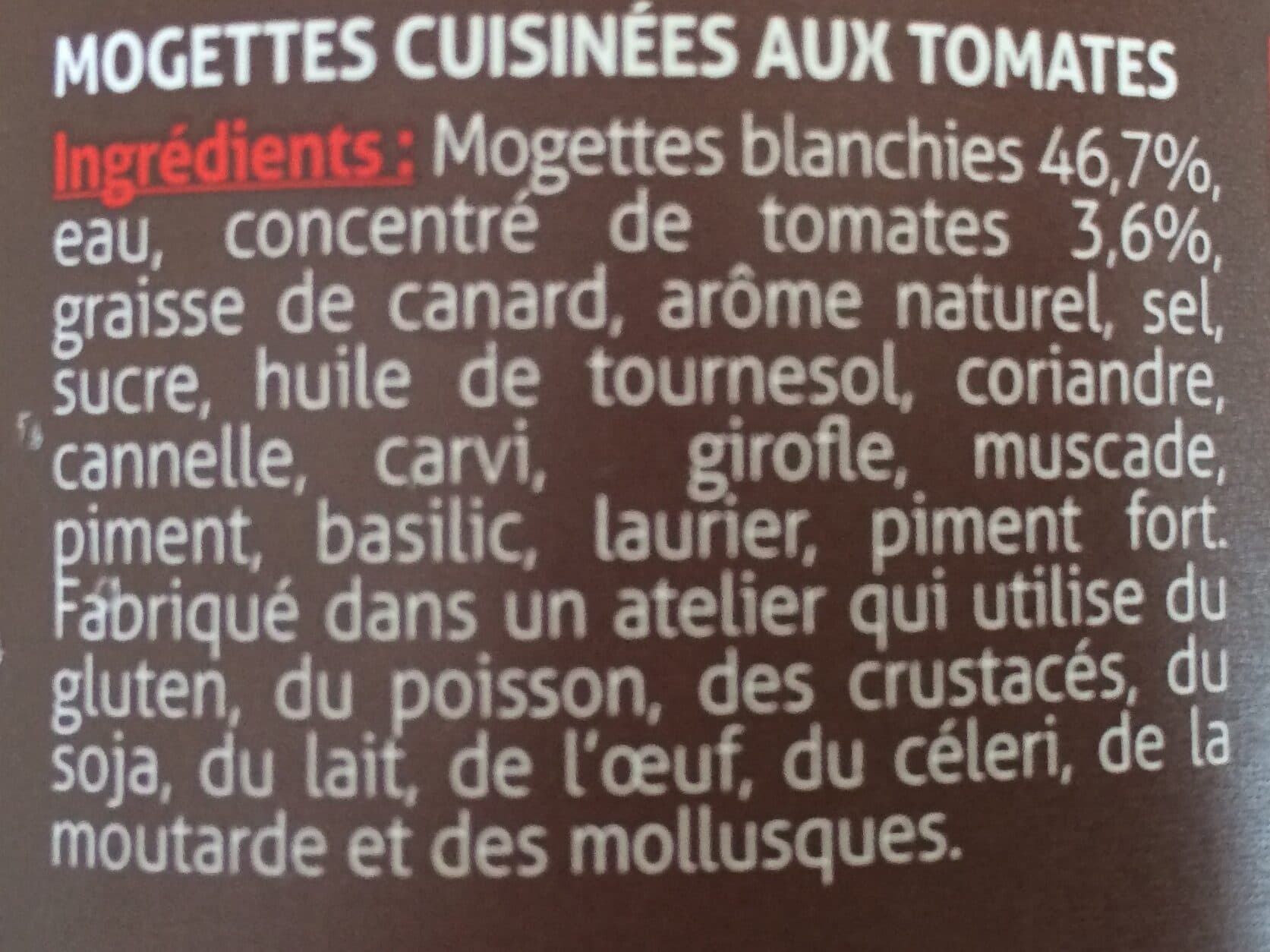 Gastromer Mogettes cuisinees aux tomates fraiche Gastromer bocal packshot