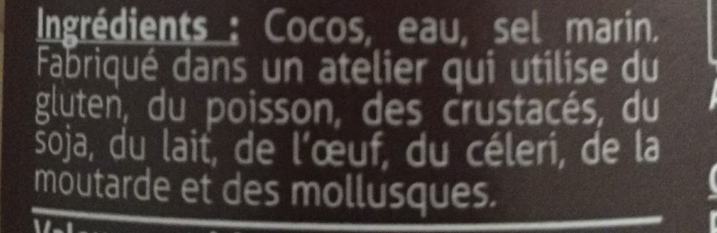 Gastromer Coco au naturel recette d'autrefois Gastromer packshot