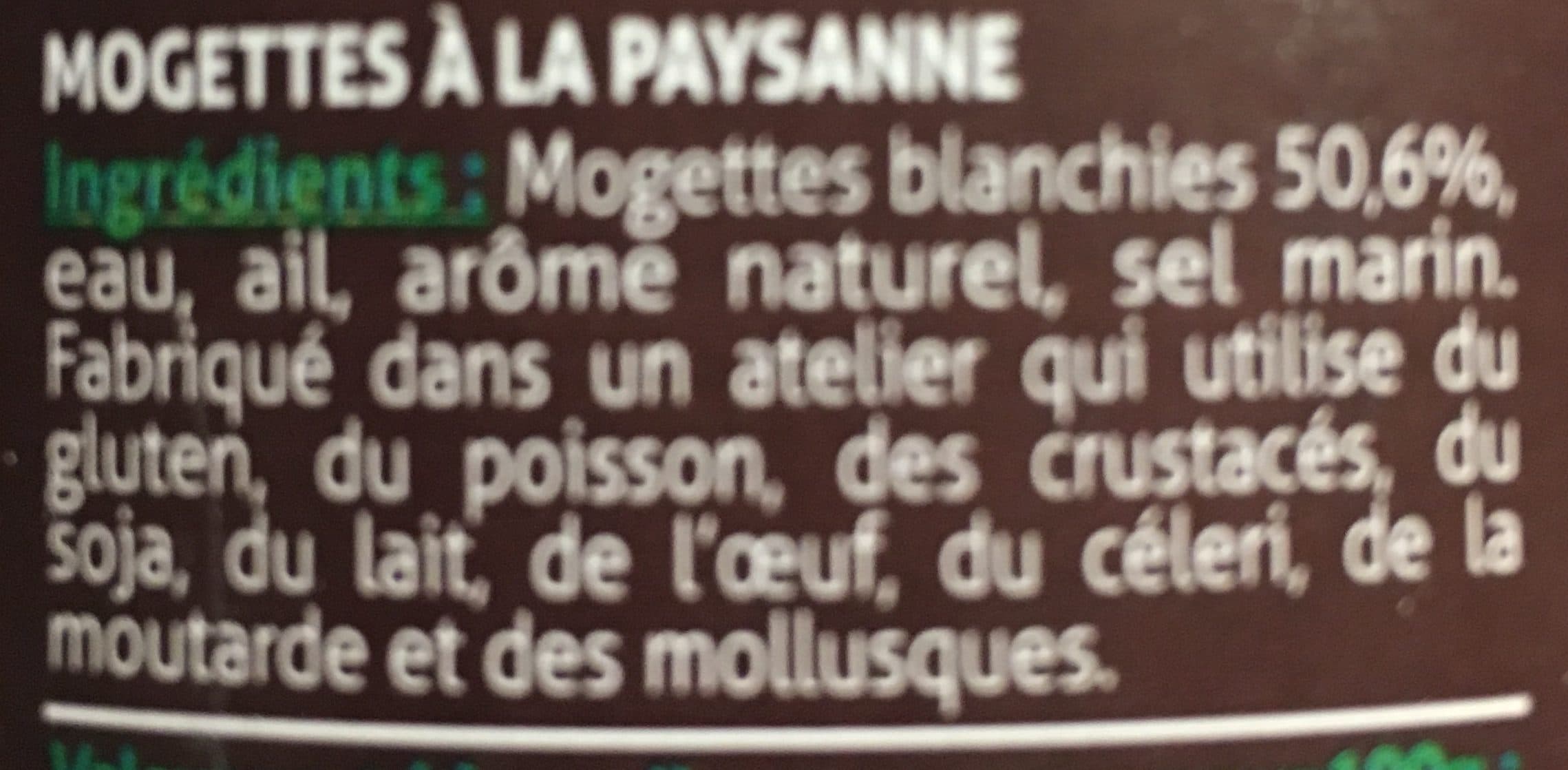 Gastromer Mogettes de vendee a la paysanne recettes packshot