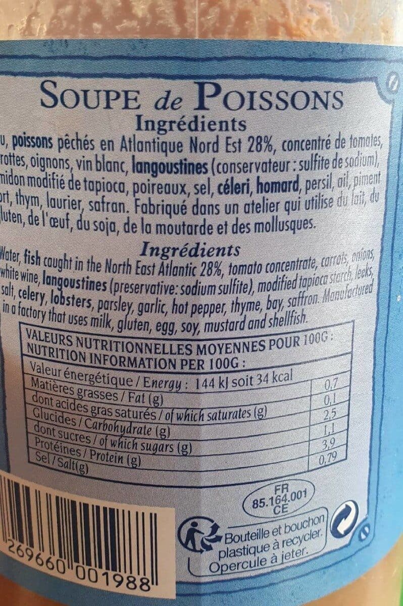 GastrOcéan Soupe de poissons packshot