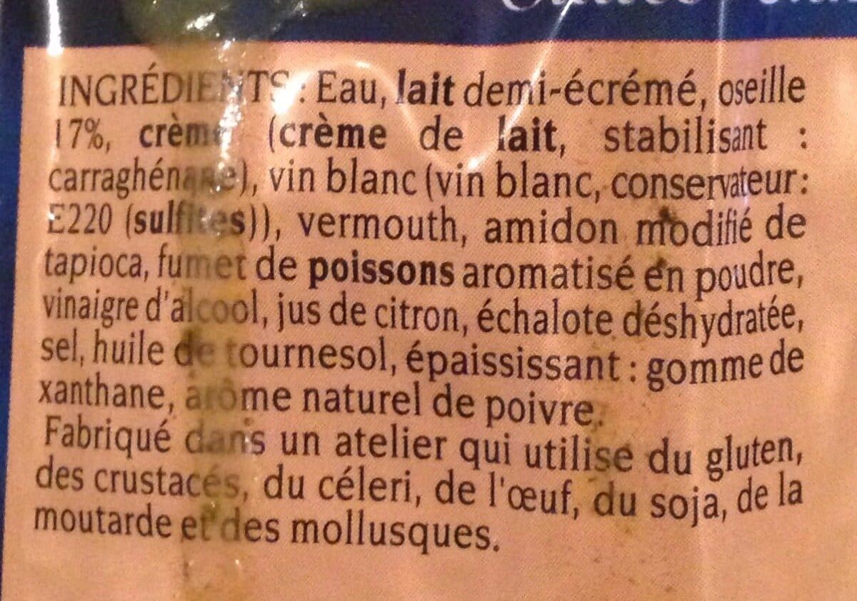 Gastromer Sauce Crème D'oseille Prête à L'emploi packshot