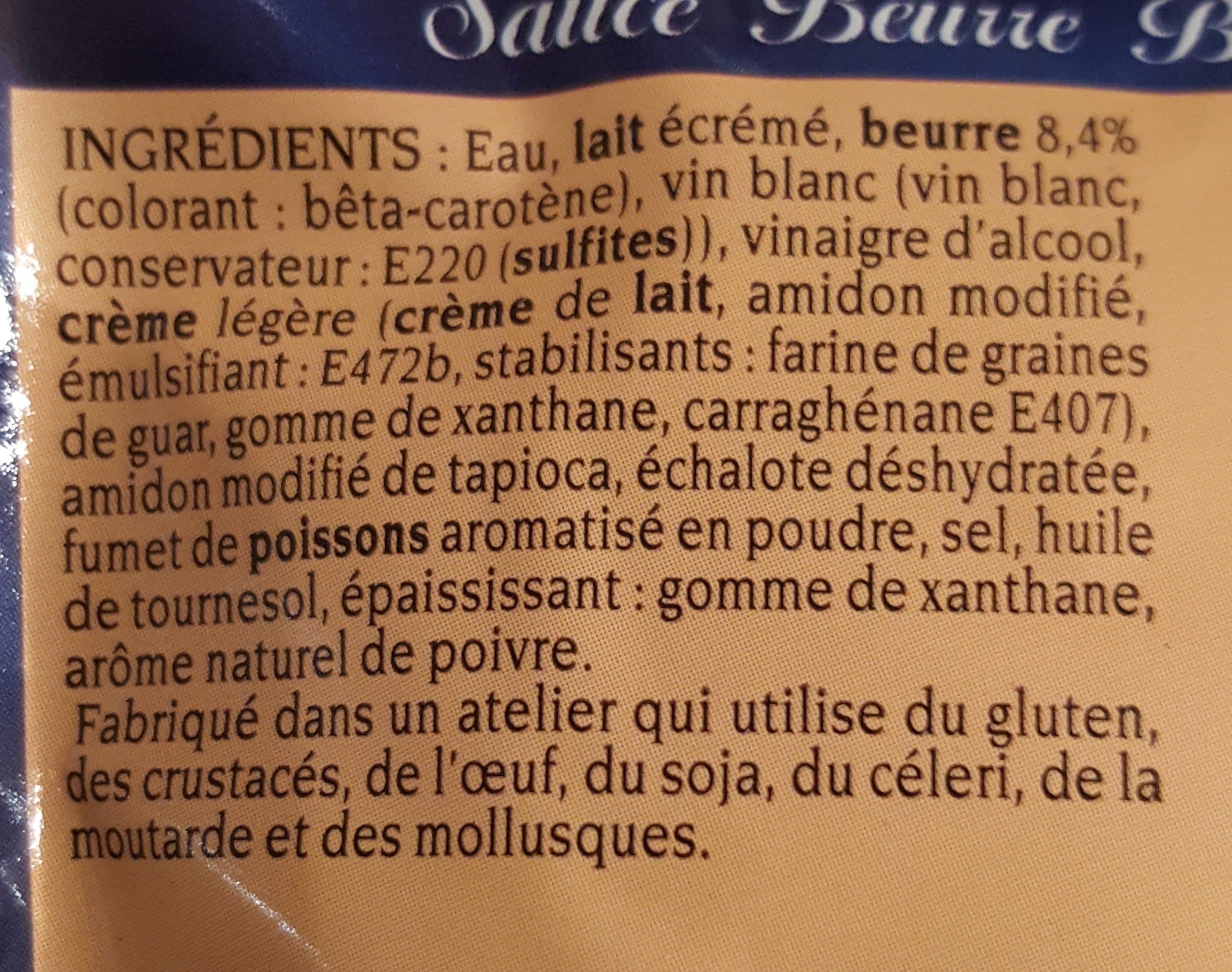 Gastromer Beurre blanc Gastromer Allegee packshot