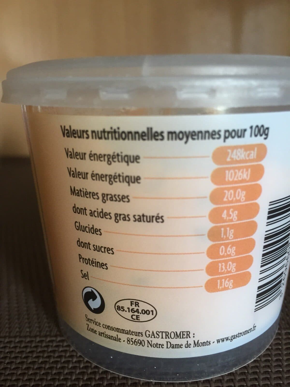 Gastromer Rillettes de saumon packshot