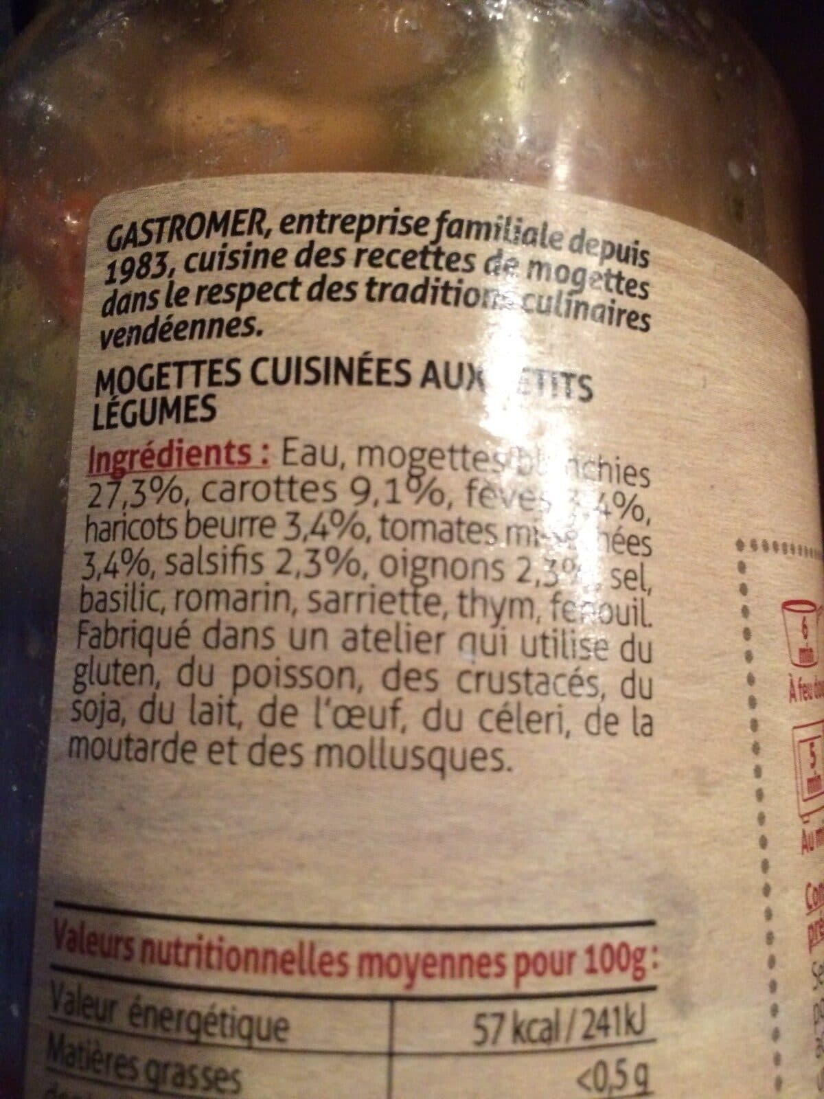 Open Food Facts Mogettes packshot