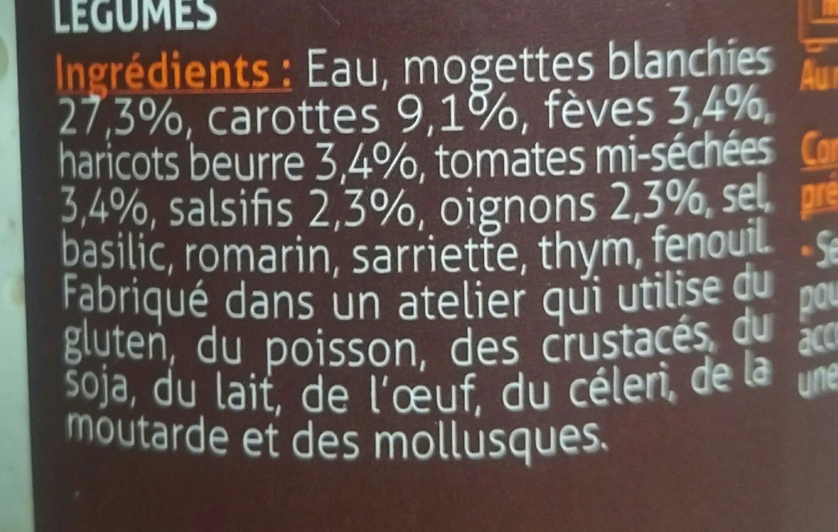 Gastromer Mogettes cuisinees aux legumes printaniers GASTROMER packshot