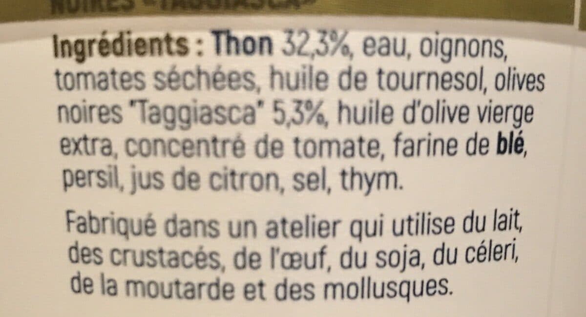Gastromer Émiettés de Thon Olives Noires packshot