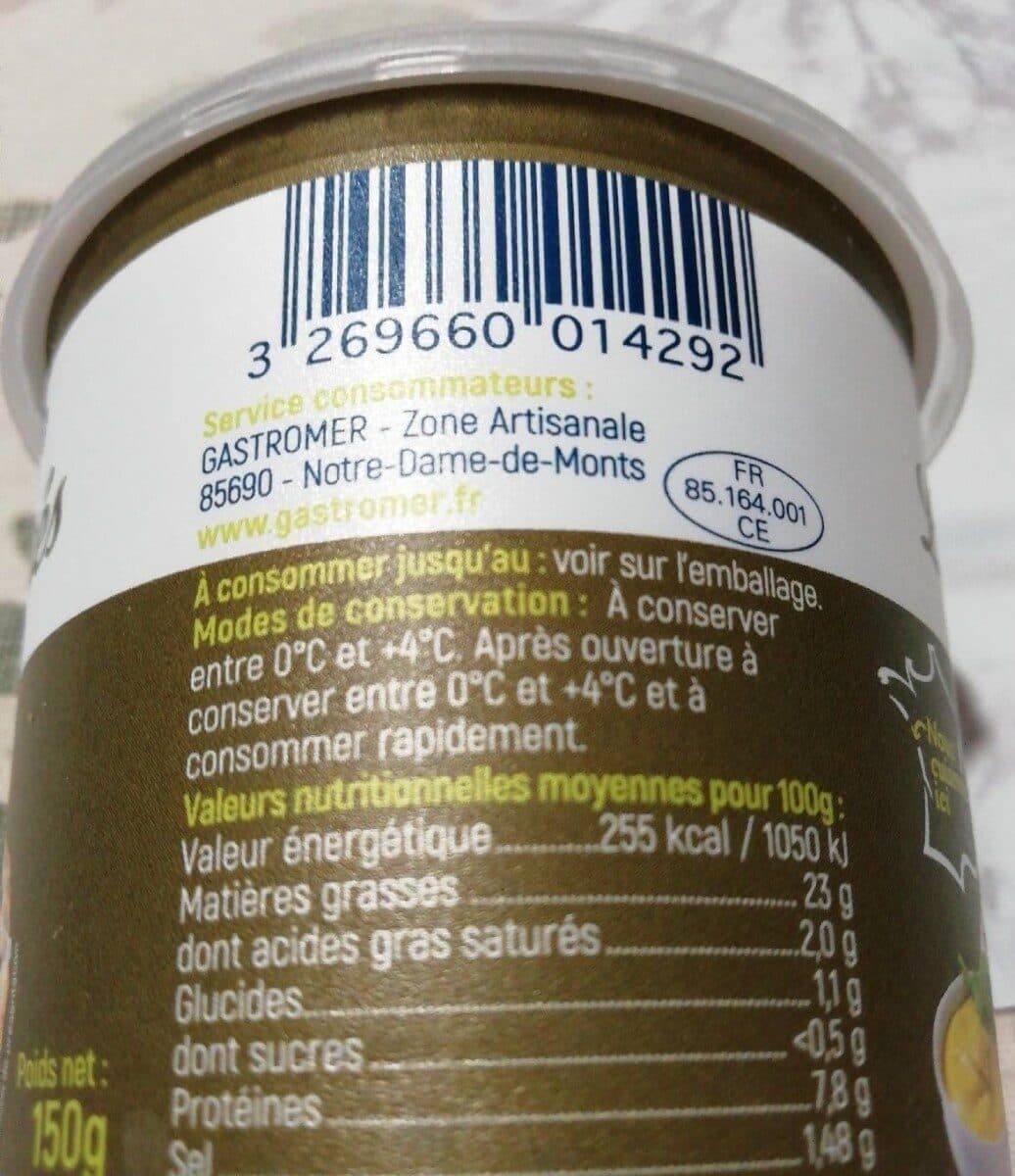 Gastromer Les émiettés maquereau cuisiné au vin blanc packshot