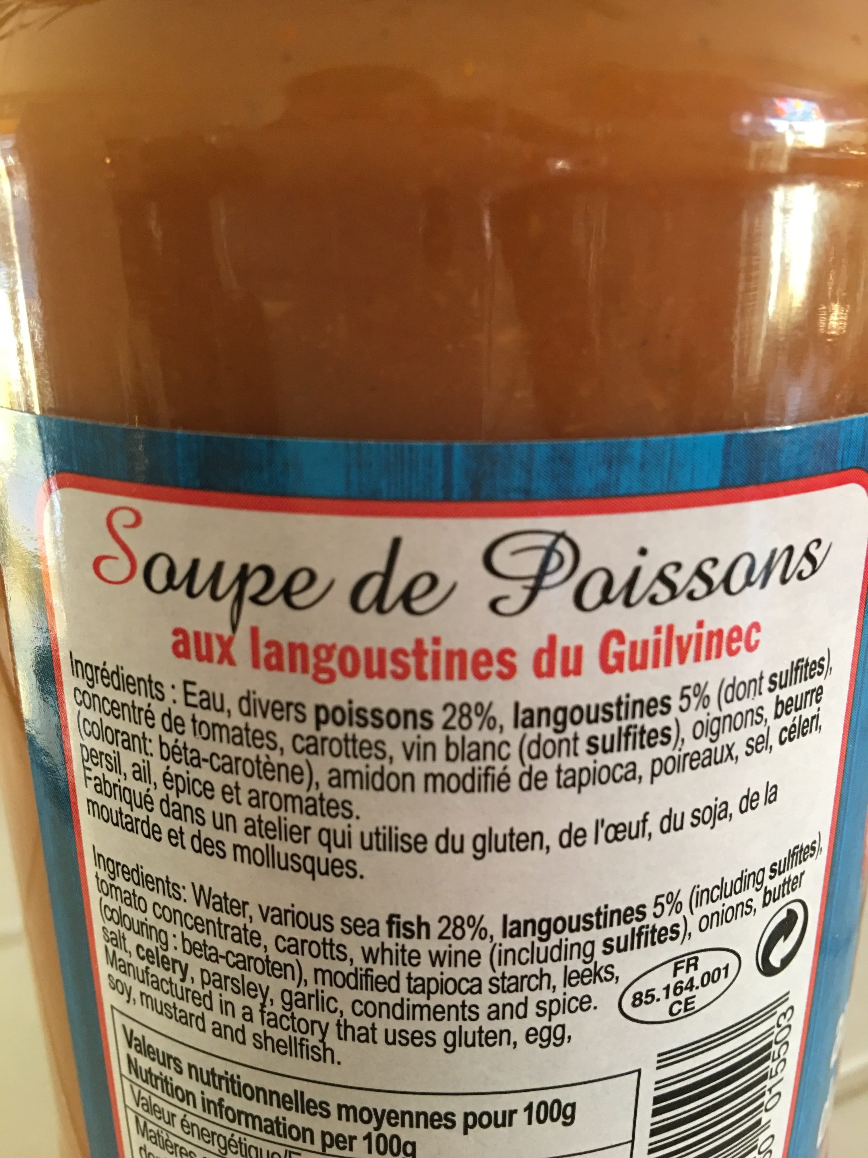 GASTROMER Soupe de Poissons packshot