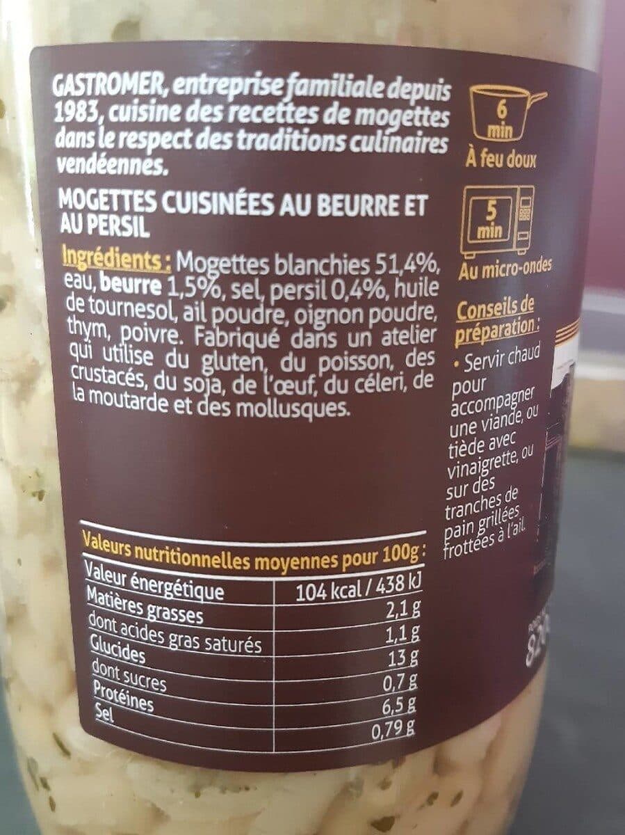 Gastromer Mogettes cuisinées a la Maraichine packshot