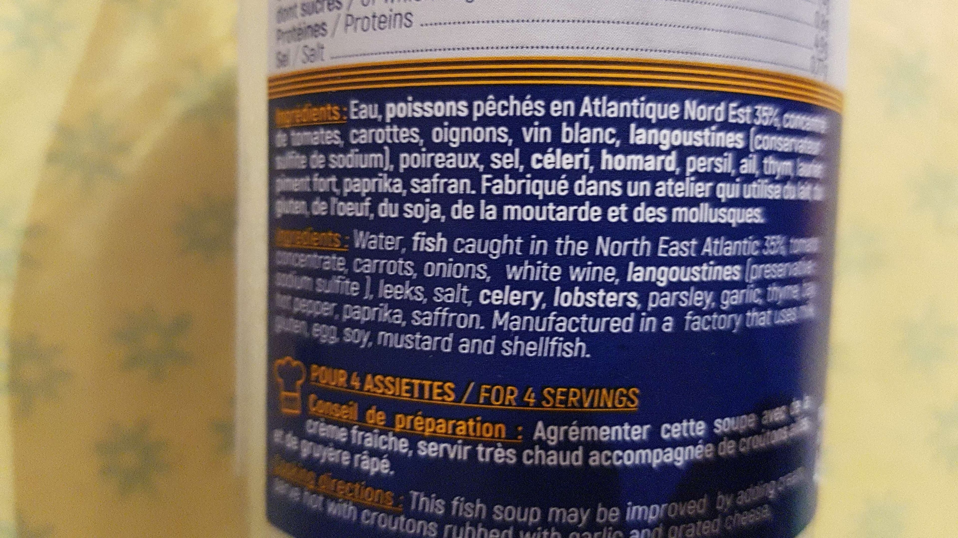 Gastromer Soupe de poisson packshot