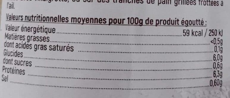 Gastromer Mogette de vendée packshot